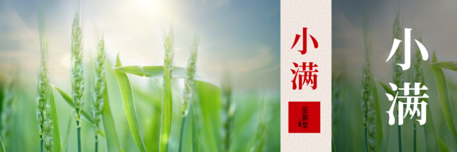 小滿 | 小得盈滿，祛濕固陽(yáng)